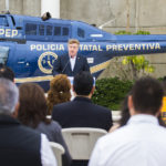 Entrega gobernador Kiko Vega nuevo helicóptero de la PEP