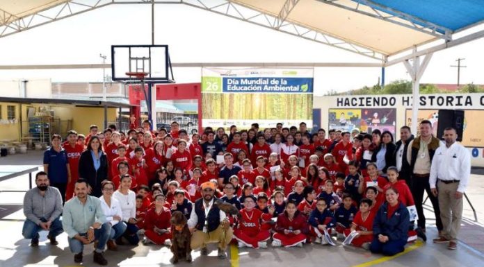 Promueve gobierno del estado la educación ambiental en instituciones educativas