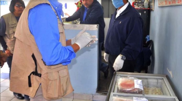 VIGILANCIA SANITARIA A ESTABLECIMIENTOS DE PRODUCTOS DE LA PESCA