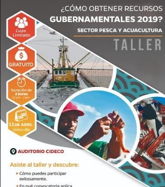 ABREN CURSO PARA EMPRENDEDORES PESQUEROS Y ACUACULTORES