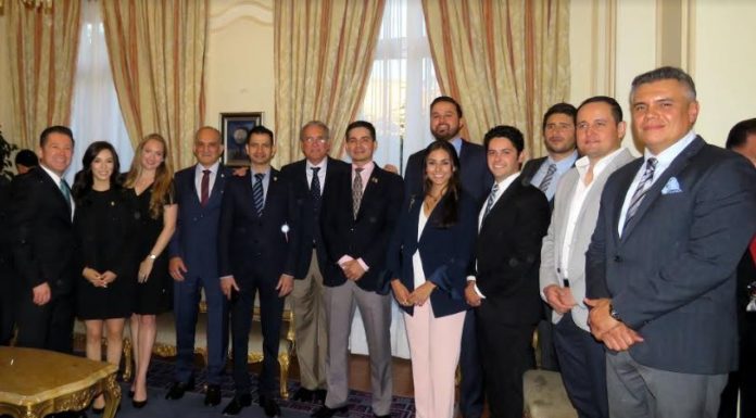 Recibe embajador de México en Francia a delegación de BC que participa en “Paris Air Show 2019’’