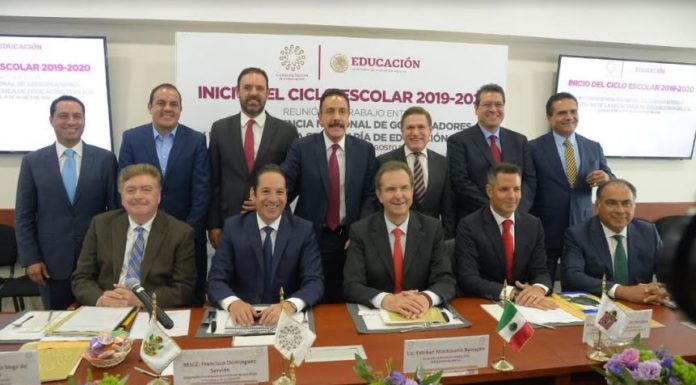Se reúne gobernador Francisco Vega en CDMX con Esteban López Moctezuma