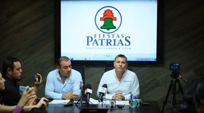 Da a conocer gobierno del estado festejos con motivo de las fiestas patrias 2019