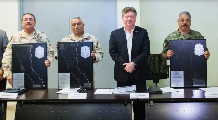 En el marco de la reunión con Grupo de Coordinación reconoce  Kiko Vega a instituciones de seguridad