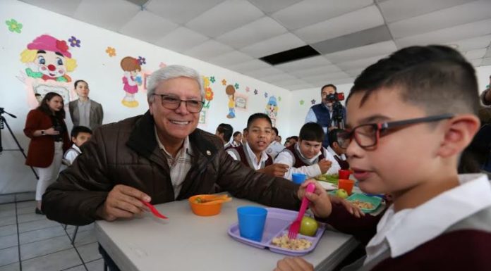 Inician Desayunos Escolares  para niñas y niños un compromiso del Gobernador Jaime Bonilla