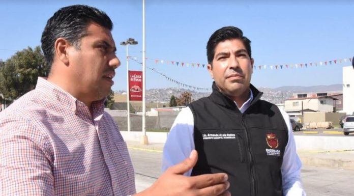 Listo primer tramo de la calle segunda en el centro de Ensenada