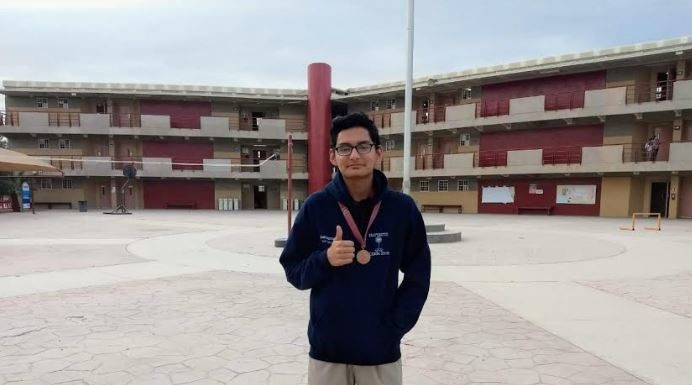 Obtiene José David Barraza del Cecyte  medalla de bronce en olimpiada nacional de matemáticas
