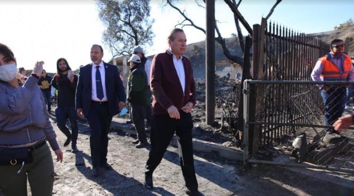 RECORRE ARTURO GONZÁLEZ COMUNIDADES AFECTADAS POR LOS INCENDIOS