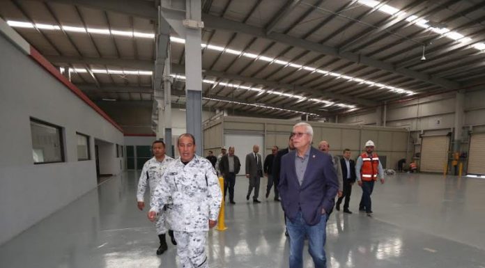 Recorre Gobernador Bonilla nuevas instalaciones de la Guardia Nacional en Tijuana