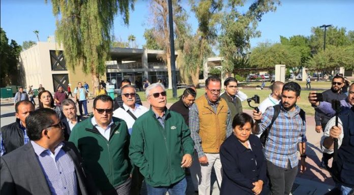 Refuerza gobernador del estado compromiso con la UABC, para bajar recursos por 38 MDP