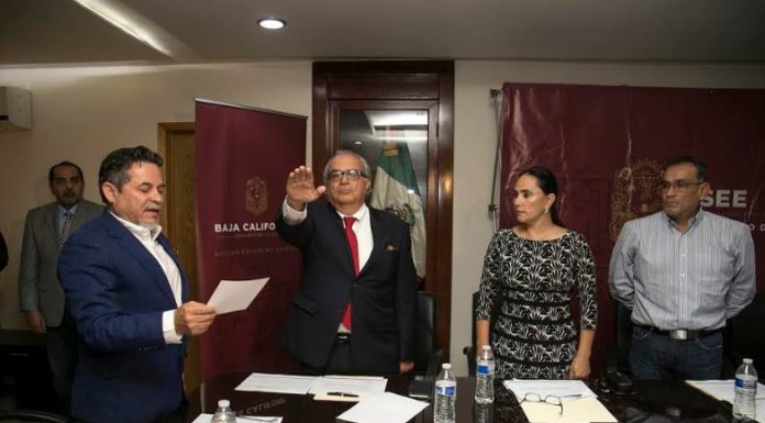 Rinde protesta Pedro Ochoa Palacio como titular del Instituto de Cultura de BC