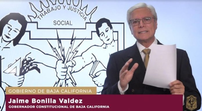 Rendición de cuentas de 90 días como gobernador de BC: Bonilla Valdez