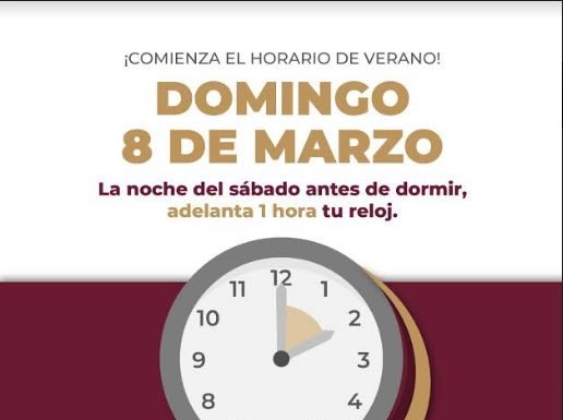 Cambio de horario en BC este domingo, adelante su reloj