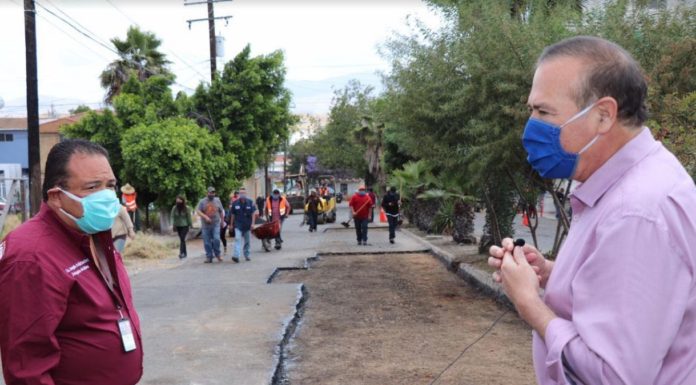 OBRAS DE BACHEO EN COLONIA LAS HUERTAS BENEFICIARA A 20 MIL RESIDENTES