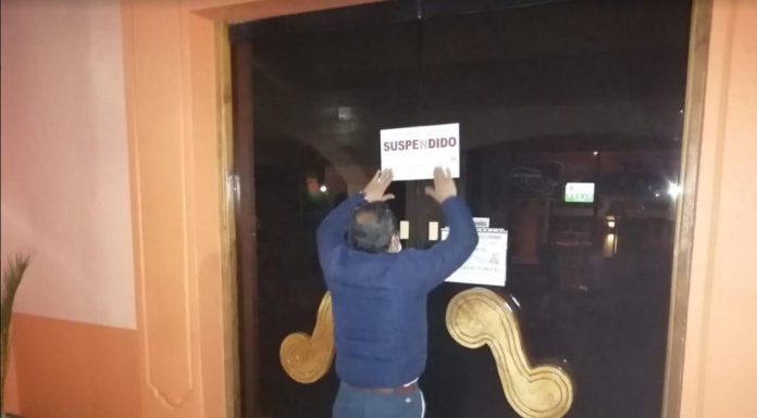 POR IRREGULARIDADES SUSPENDEN ACTIVIDADES DEL “HOTEL REAL DEL MAR’’