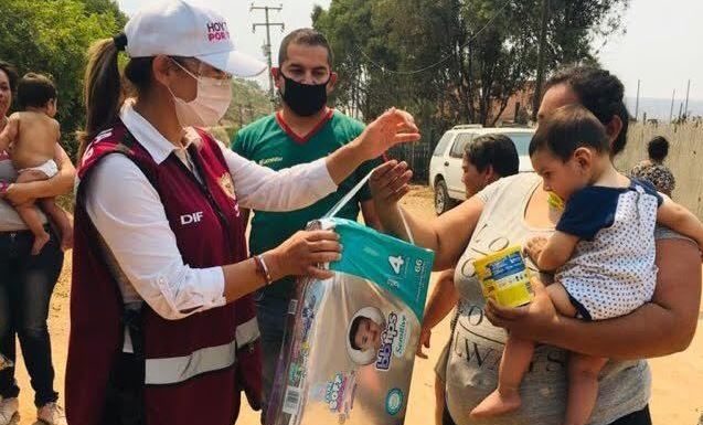 ATIENDE GOBIERNO MUNICIPAL A FAMILIAS AFECTADAS POR INCENDIO