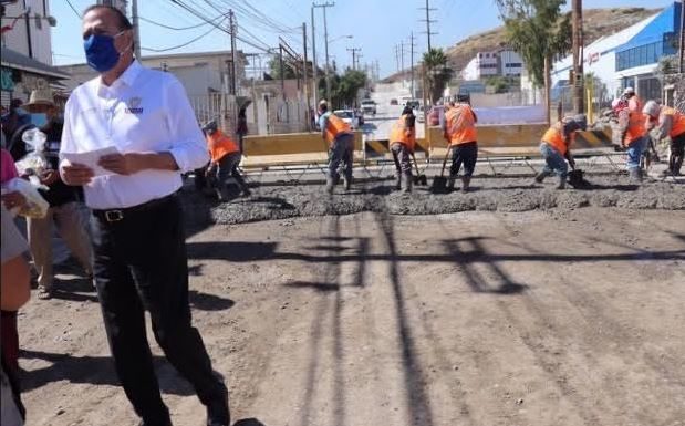 RECONSTRUCCIÓN EL REALITO BENEFICIARA A MAS DE 25 MIL TIJUANENSES