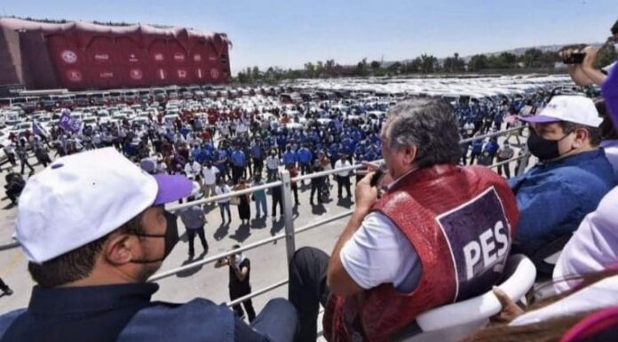 MAS DE 3 MIL TRANSPORTISTAS APOYAN PROYECTO POLÍTICO DE HANK RHON