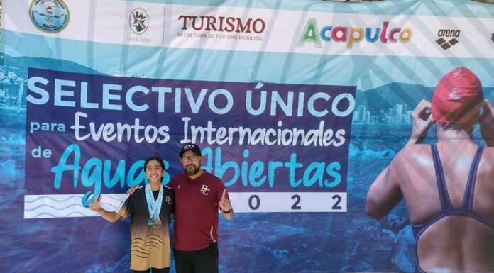 REGINA MEDINA REPRESENTARÁ A BC EN CENTROAMERICANOS DE AGUAS ABIERTAS