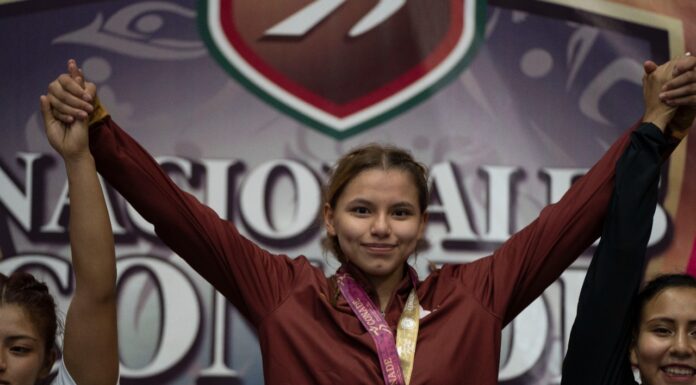 PINTA DE DORADO EVELYN ORTA LA JORNADA DE LUCHAS PARA BAJA CALIFORNIA