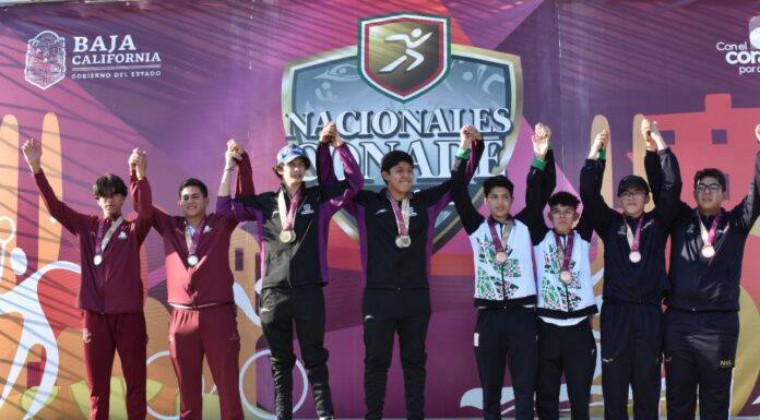 OCHO METALES PARA BC EN RAQUETBOL