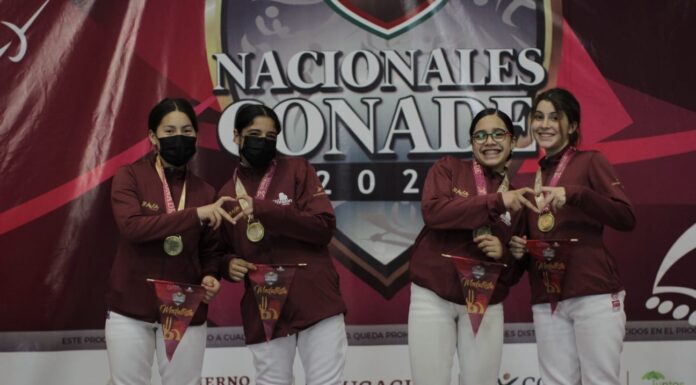 FINALIZA CATEGORÍA SUB 15 DE BC CON OCHO MEDALLAS EN EL ESGRIMA DE NACIONALES CONADE