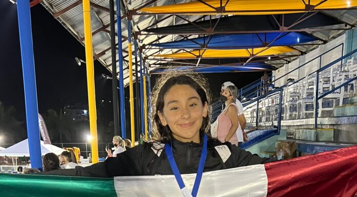 LA NADADORA ALEJANDRA SARTIE LOGRA 4 OROS Y 2 BRONCES EN EL CENTROAMÉRICANO DE NATACIÓN