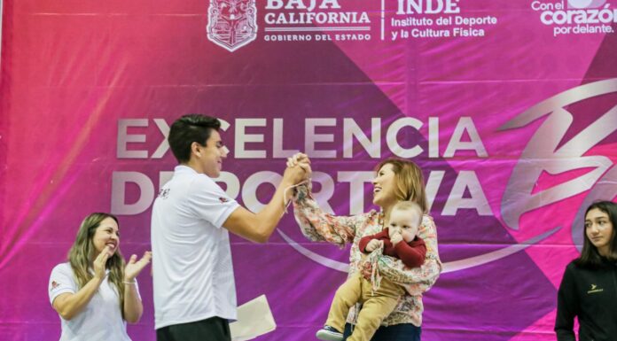 RECONOCE MARINA DEL PILAR A MEDALLISTAS DE BC QUE PARTICIPARON EN JUEGOS NACIONALES CONADE