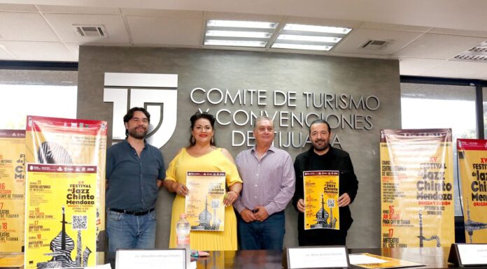 DAN A CONOCER FUSIÓN DEL FESTIVAL DE JAZZ CHINTO MENDOZA Y EL TIJUANA JAZZ & BLUES FESTIVAL