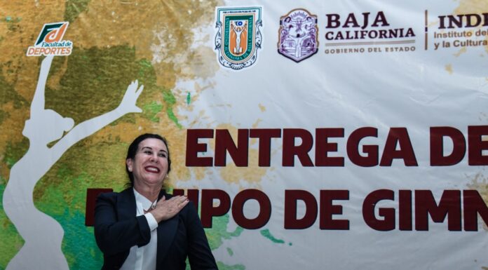 BENEFICIA EL INDE A LA GIMNASIA DE BC CON FUERTE INVERSIÓN EN CONVENIO CON LA UABC