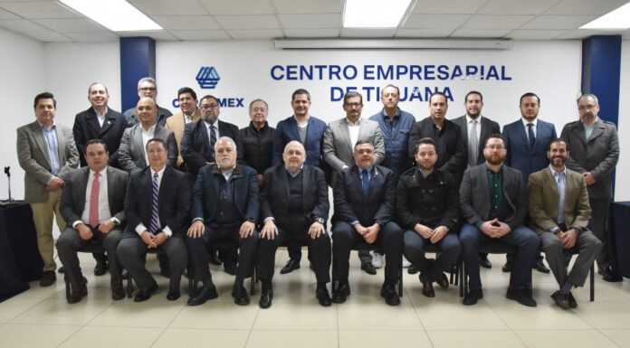 RINDEN PROTESTA NUEVOS CONSEJEROS DE COPARMEX TIJUANA