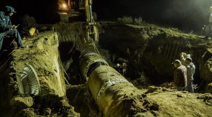 REPARA SEPROA ACUEDUCTO RIO COLORADO-TIJUANA