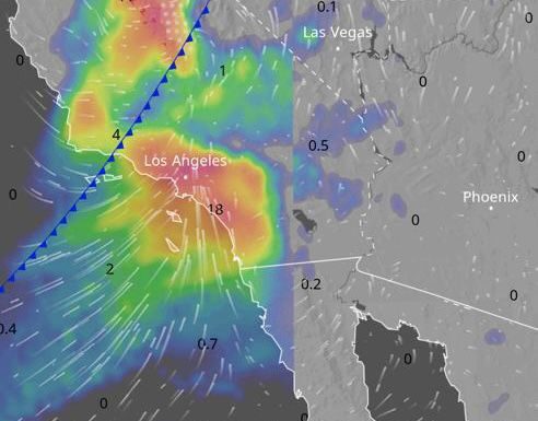 EMITEN RECOMENDACIONES POR PRONÓSTICO DE LLUVIAS A PARTIR DE ESTE MARTES EN TIJUANA