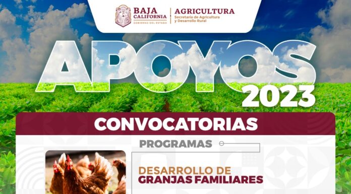INICIÓ LA RECEPCIÓN DE SOLICITUDES DE APOYOS 2023 PARA IMPULSAR EL CAMPO BAJACALIFORNIANO