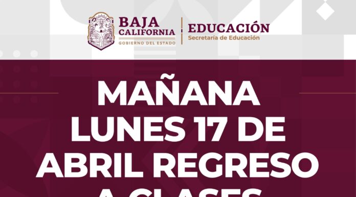 670 MIL ESTUDIANTES DE EDUCACIÓN BÁSICA REGRESAN A CLASES EN BC