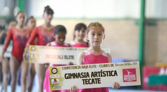 INAUGURA INDE CAMPEONATO ESTATAL DE GIMNASIA ARTÍSTICA EN UABC