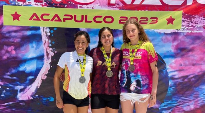 CLASIFICA MARTHA SANDOVAL A CENTROAMERICANOS, PANAMERICANOS Y AL MUNDIAL EN AGUAS ABIERTAS