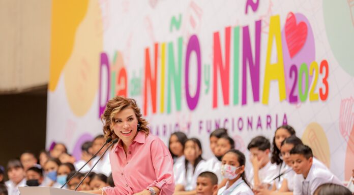 CELEBRA LA GOBERNADORA A LOS NIÑOS Y LAS NIÑAS