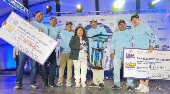 REPRESENTÓ TORNEO INTERNACIONAL DE ATÚN ALETA AZUL IMPORTANTE DERRAMA AL SECTOR EN BC