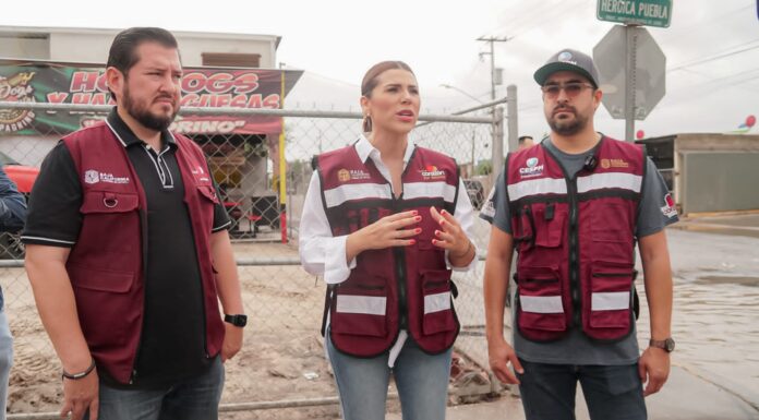 SUPERVISA MARINA DEL PILAR ACCIONES DE PROTECCIÓN CONTRA TORMENTA TROPICAL HILARY