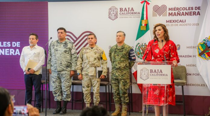 DESTACA MARINA DEL PILAR TRABAJO COORDINADO CON FUERZAS ARMADAS ANTE PASO DE TORMENTA HILARY