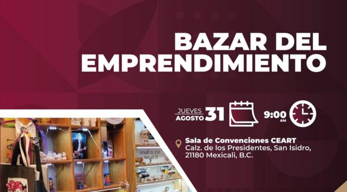 INVITA JUVENTUD BC A CIUDADANÍA AL «BAZAR DEL EMPRENDIMIENTO 2023»