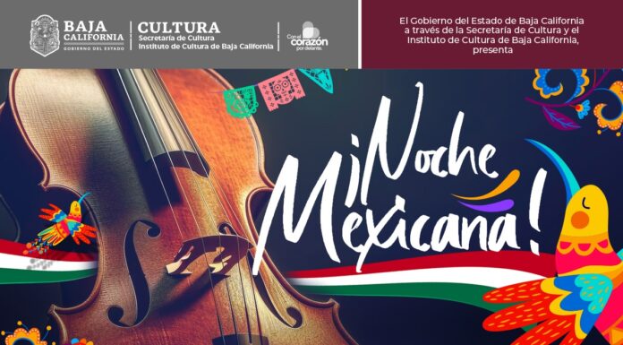 INVITA SECRETARÍA DE CULTURA A NOCHE MEXICANA CON LA ORQUESTA DE BAJA CALIFORNIA