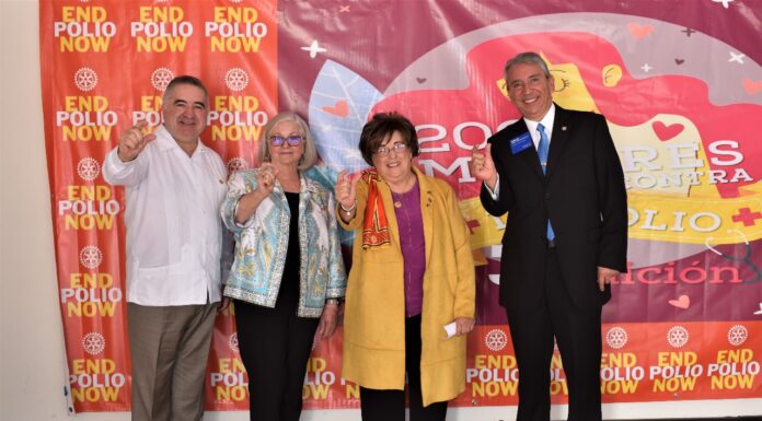 BUSCAN ROTARIOS RECAUDAR FONDOS PARA LA LUCHA CONTRA LA POLIO