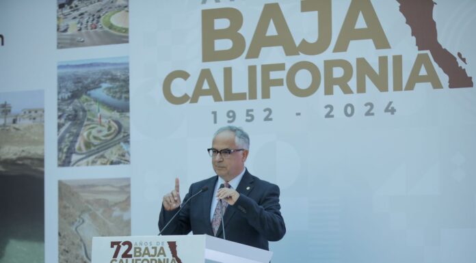 CONMEMORA GOBIERNO DEL ESTADO 72 ANIVERSARIO DE BAJA CALIFORNIA