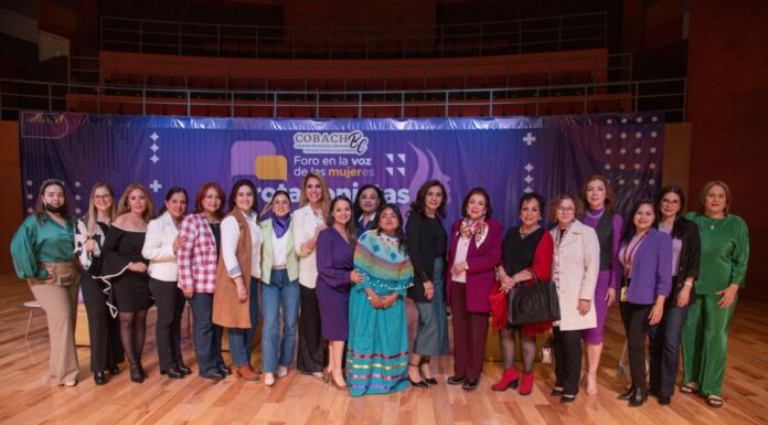 REALIZA COBACH BC EL PRIMERO FORO «EN LA VOZ DE LAS MUJERES PROTAGONISTAS DEL CAMBIO»