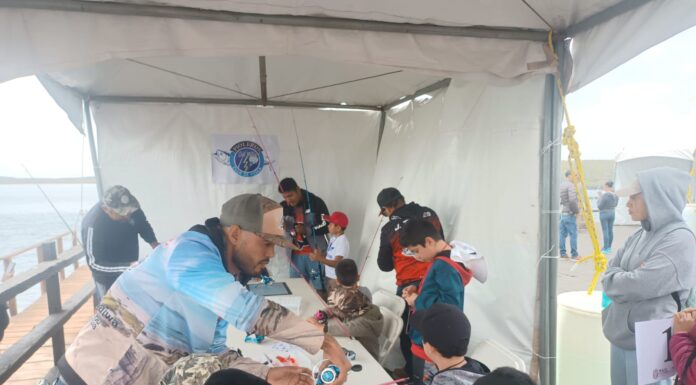 PARTICIPAN DECENAS DE NIÑAS Y NIÑOS EN LA IV CLÍNICA INFANTIL DE PESCA DEPORTIVA