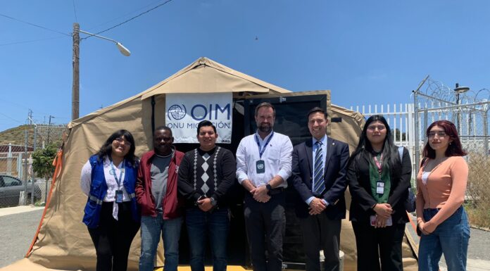 COOPERAN ORGANISMOS INTERNACIONALES Y AYUNTAMIENTO DE TIJUANA EN ATENCIÓN A MIGRANTES