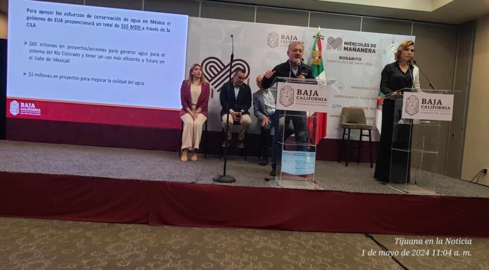AVANZAN ESTRATEGIAS PARA ASEGURAR ABASTO DE AGUA EN BAJA CALIFORNIA