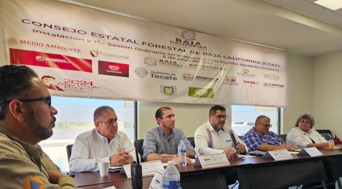 PRESIDE SADERBC CONSEJO ESTATAL FORESTAL DE BAJA CALIFORNIA